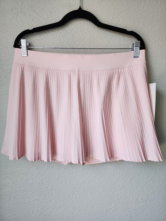 lululemon athletica Dresses & Skirts - Lululemon Varsity HR Pleated Tennis Skirt Size 12 In Strawberry Milkshake NWT